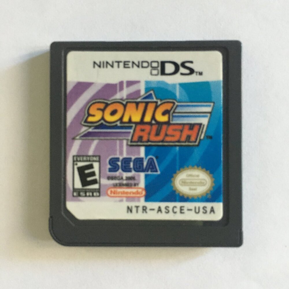 Sonic Rush 2005 Nintendo DS Game Card Loose